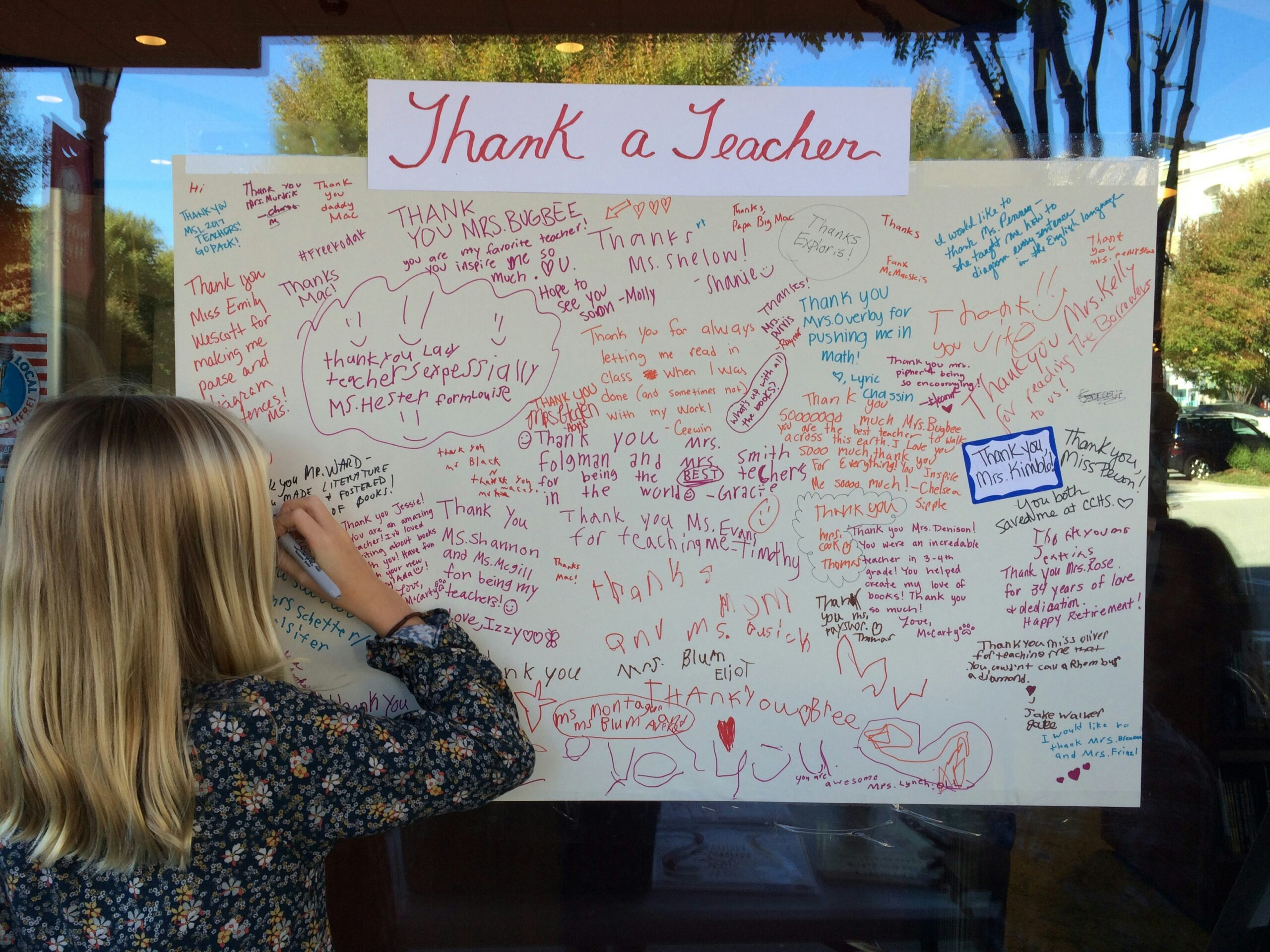 US teacher appreciation day 2025