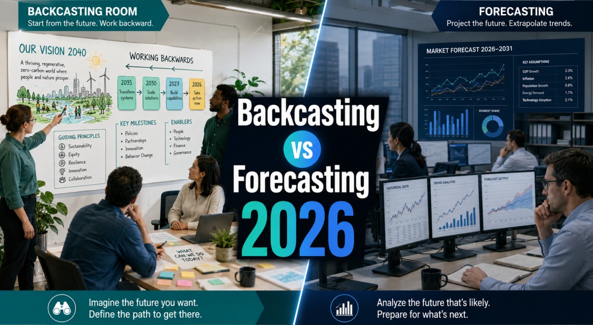 Backcasting vs Forecasting 2026: Which Strategic Planning Method Is Better?