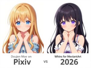 Doujen Moe on Pixiv vs DeviantArt- Which Platform Wins for Emotional Moe Art in 2026?