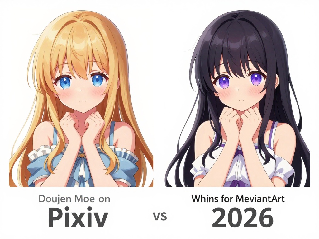 Doujen Moe on Pixiv vs DeviantArt- Which Platform Wins for Emotional Moe Art in 2026?