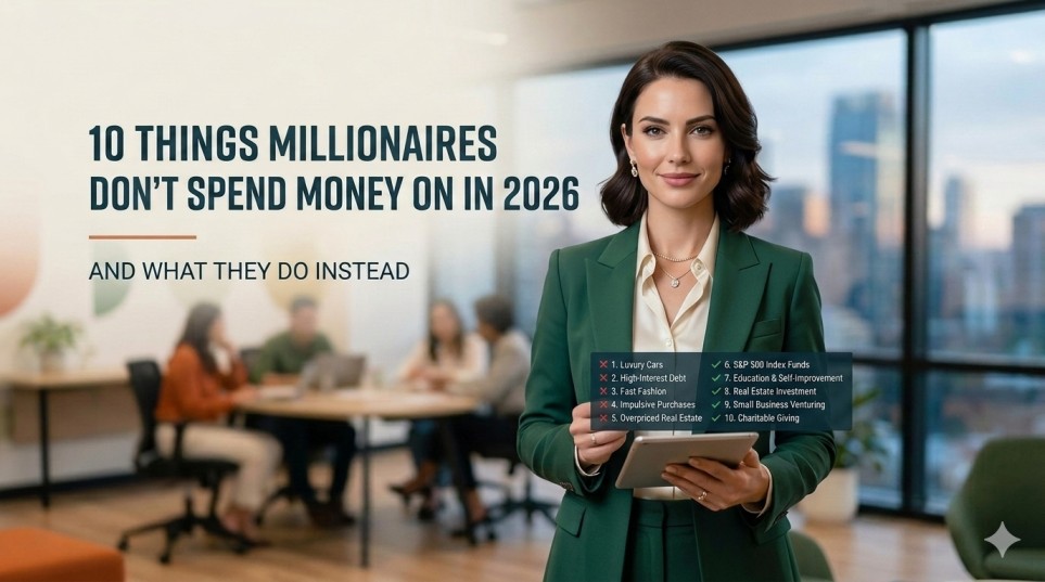 10 Things Millionaires Do Not Spend Money On in 2026 (And What They Do Instead)