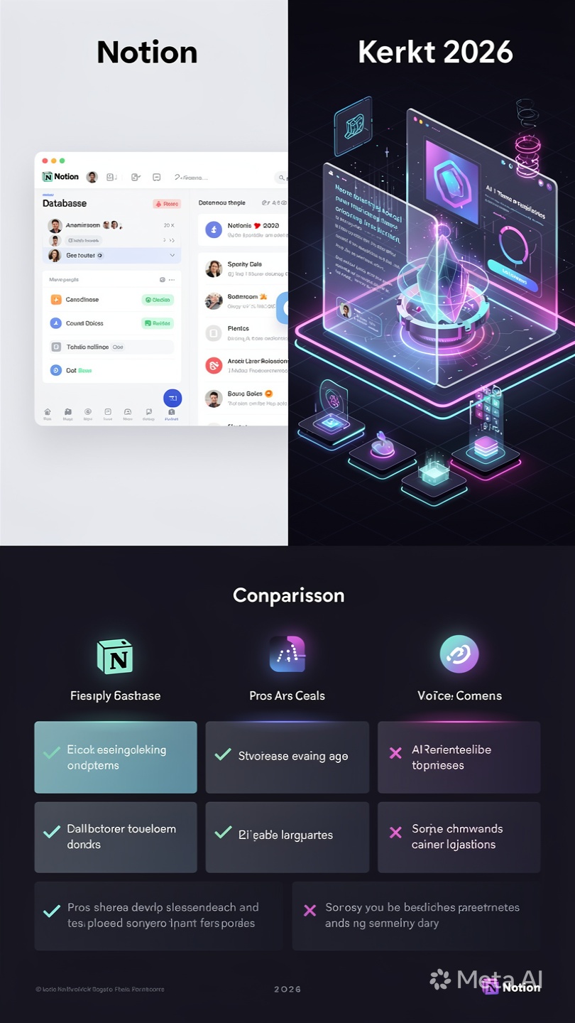 Notion vs Kerkt 2026: The Ultimate Honest Comparison – Which Productivity Tool Should You Use?